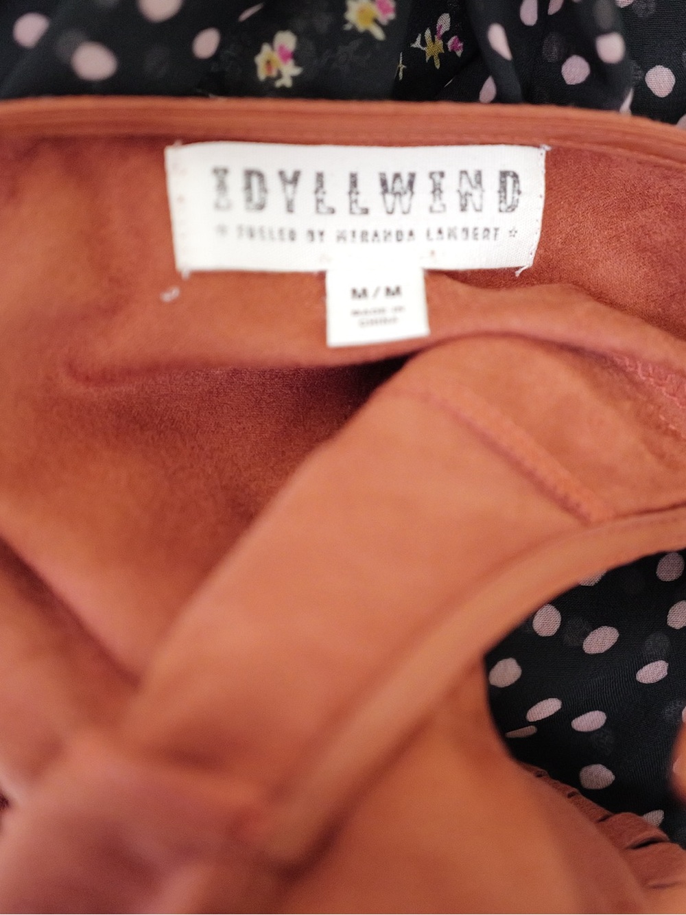 Idyllwind Rust Fringe High-Low Dress - Picture 8 of 8